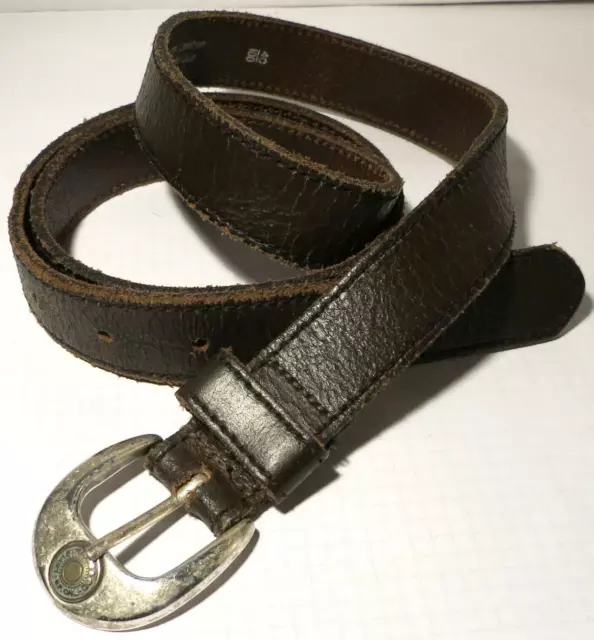 VINTAGE LEVI'S LS2787 03 Brown Leather Belt, Size 40/100 $16.14 - PicClick