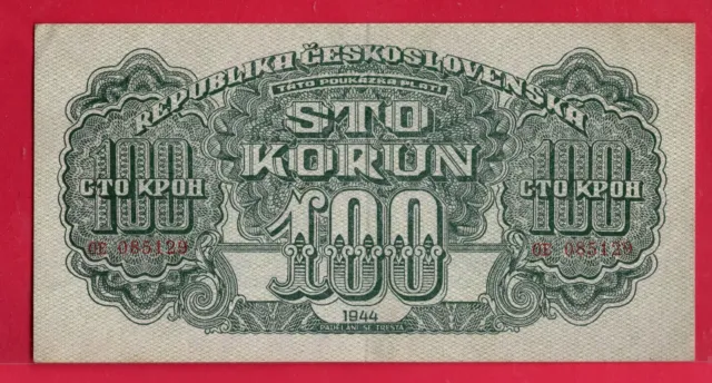 100 Sto korun czechoslovakia 1944 choice au