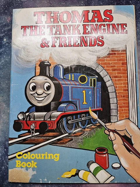 THOMAS THE TANK Engine & Friends Colouring Book 1984; Grandreams £0.01 ...