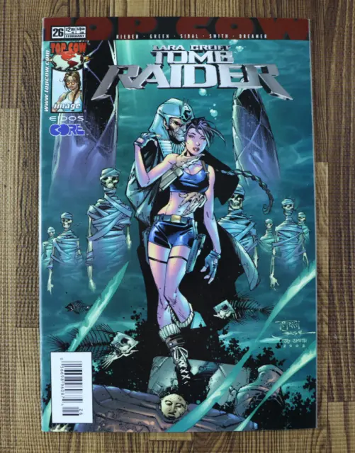 2003 Image Comics Lara Croft Tomb Raider #26 NEWSSTAND 1st Printing VF/VF+