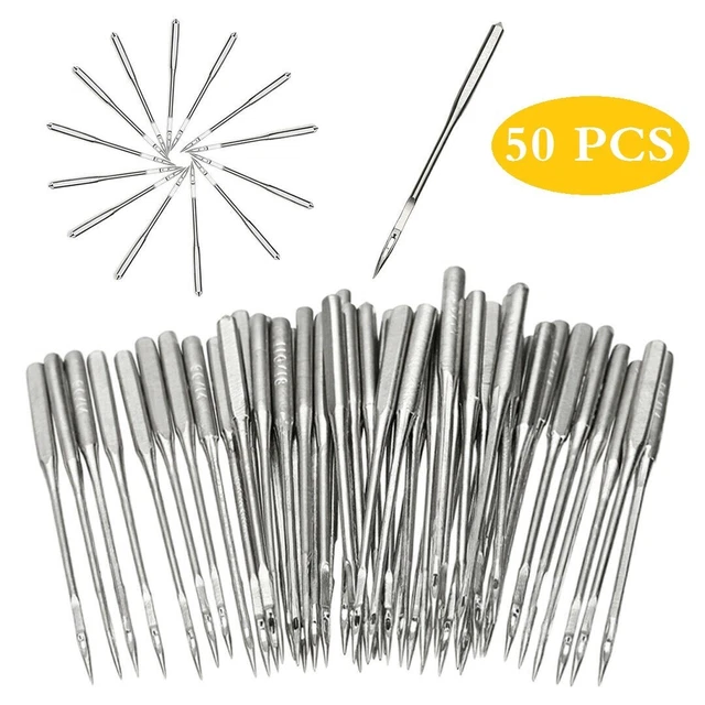 50pcs Aiguilles Maison Assorti Machine à Coudre 11 12 14 16 18 Accessoire Ha 1