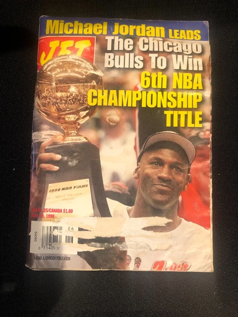 JUNE 29 1998 Jet Magazine Michael Jordan Rare Rough Condition 2 