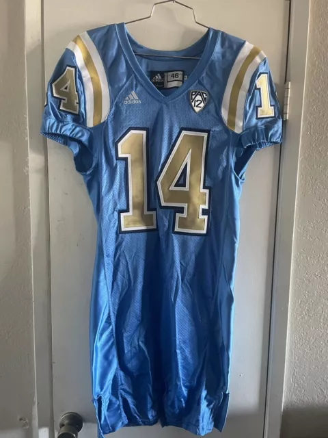 UCLA Bruins Team Issued Football Jersey Game Worn PAC 12 Adidas NCAA Scribner