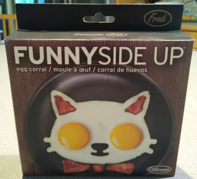 Fred  Brand~Funny Side Up~Kitty Cat Egg Mold~#5186522~NEW