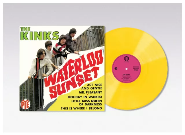 THE KINKS - Waterloo Sunset (RSD 2022) LP yellow vinyl