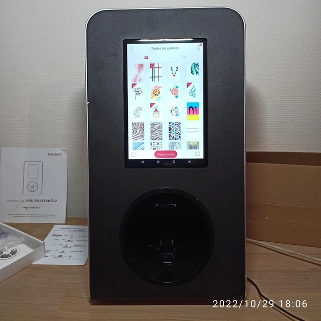 Imprimante à ongles NAIL PRINTER X 12