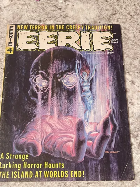 Monster Magazine Warren Eerie #4 Frazetta Cover