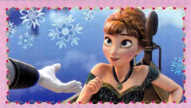 Panini Disney Frozen Album Sticker #37 Glitter!  Hard To Find