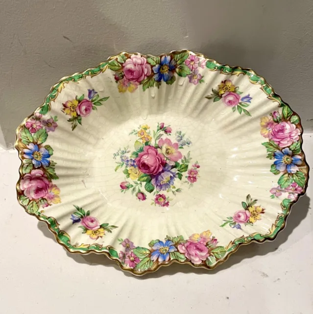 1930s James Kent Ltd Windsor Pattern Serving Trinket Dish 2986