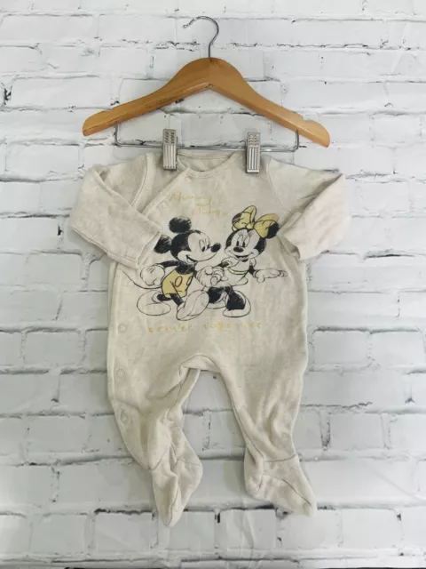 Baby Girls Newborn Clothes Disney Minie Sleepsuit  Babygrow *We Combine Postage*