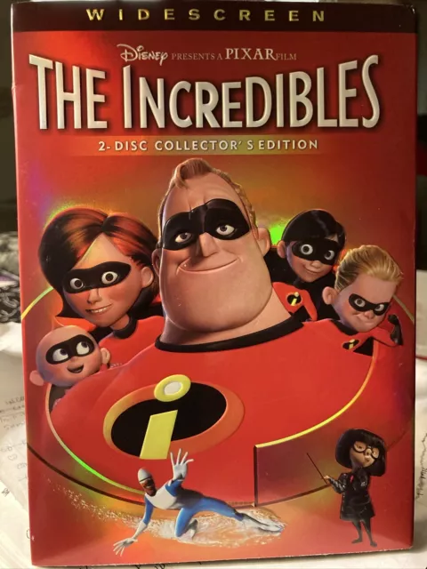 THE INCREDIBLES (2004) DVD Widescreen 2-Disc Collector's Edition $3.50 ...