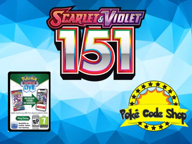 Bulk 50x Scarlet & Violet - Pokemon TCGL Codes
