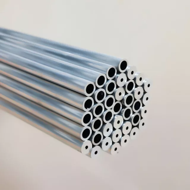 4-9pcs Aluminium Tube OD 3-8.5mm Length 300mm 3 4 4.5 5 5.5 6 6.5 7 7.5 8 8.5mm