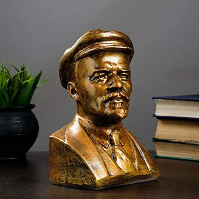 Vladimir Lenin Russian Soviet Communist Leader Bust Sculpture Statue Collecti...