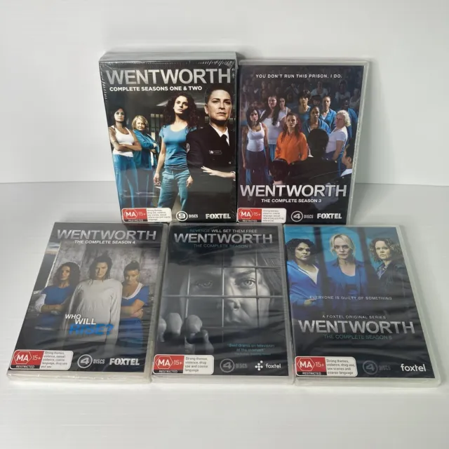 Wentworth DVD Season Series 1, 2, 3, 4, 5, 6  DVD Bundle Lot R4 *BRAND NEW* 🇦🇺