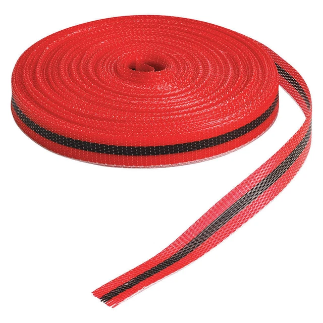 BRADY 91175 Barricade Tape,Red/Black,150 ft x 3/4 In