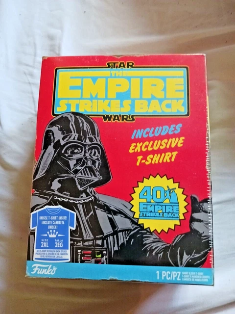 Star Wars EMPIRE STRIKES BACK T Shirt Size 2 Extra Large Funko Brand