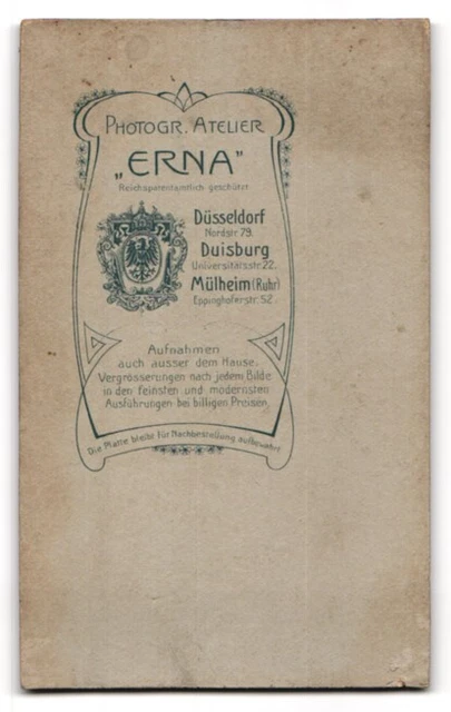 Fotografie Atelier Erna, Düsseldorf, Nordstr. 79, Portrait Herr mit Schnauzbart 2