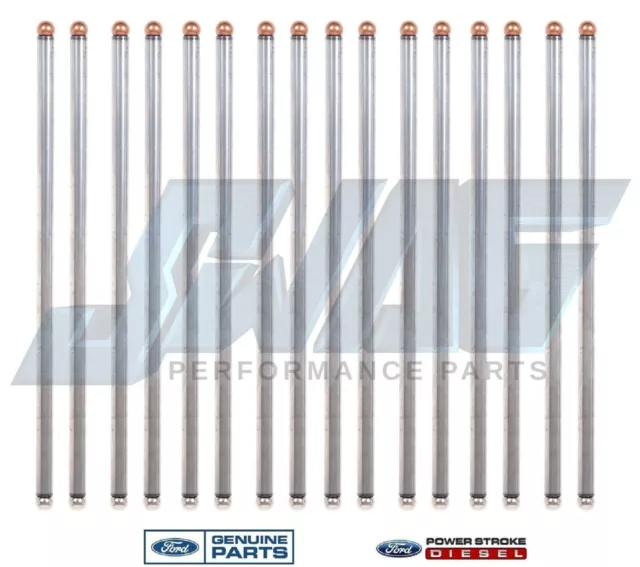 6.0/6.4 Powerstroke Diesel OEM Genuine Ford Updated Push Rod Set F250 F350 F450