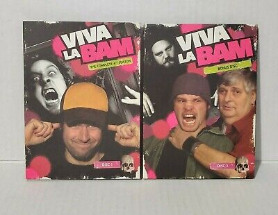 MTV Viva La Bam Seasons 4 Disc 1 and 3 Only.