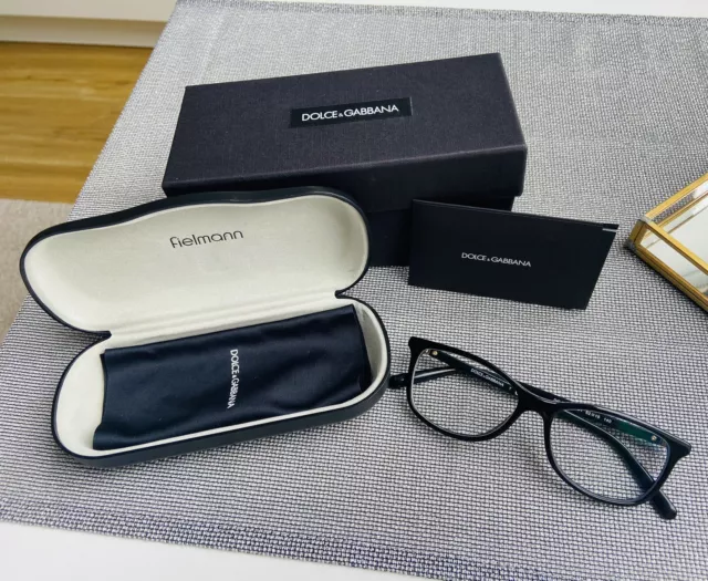 Dolce Gabbana Damenbrille Original Schwarz