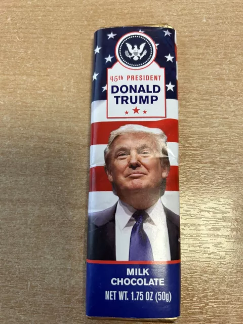 Donald Trump 45th president Chocolate Bar 50g