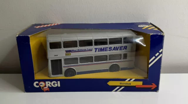 Corgi C675/3 - Metrobus West Midlands Timesaver Bus - VGC in Original Box