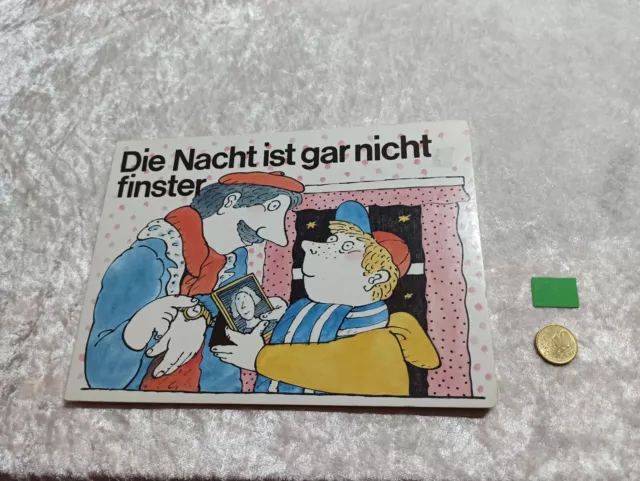 DDR Buch Bilderbuch Die Nacht ist gar nicht finster