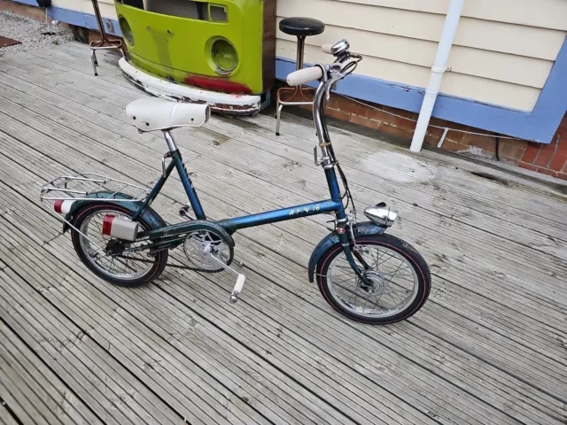 COOL VINTAGE RALEIGH Rsw 16 Mk1 Fully Serviced Ready To Use Lovely Og Paint 145.00 PicClick UK