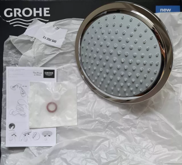 Grohe Euphoria Cosmopolitan 160 Duschkopf Kopfbrause 28233 9,5 l/min chrom