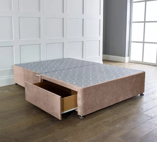 Divan Reinforced Bed Base Only Available in All Sizes Single, Double, King & 6ft