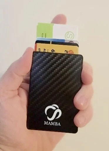 Men RFID Blocking Wallet Pop up Wallet Slim ID Credit Card Holder