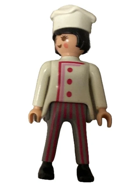 Accessoire Playmobil Toque Rouge Fourrure Noire – Pièce Détachée Pour Plusieurs Sets