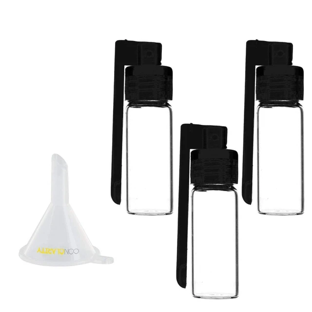 3 Pack Bundle | Premium 1.5g Mixing Cap e-Snuff Spices & Sweetener Bullet -Black