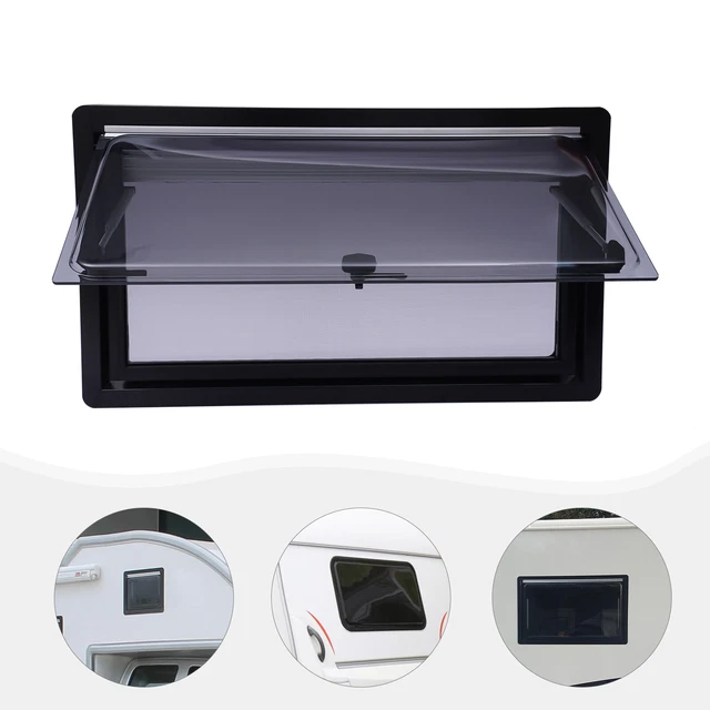 VonVVer Wohnmobil-Fenster 900x500mm – Ausstellfenster Mit Sonnenschutz Für Camper & Vans