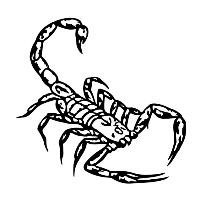 Scorpion Sticker - Scorpio Zodiac Decal