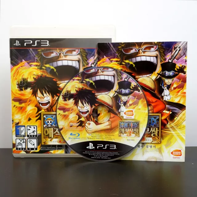 ps3 ONE PIECE Pirate Warriors x2 Games 1 + 2 Works on US Consoles PAL  EXCLUSIVES