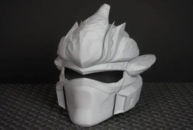 Halo 3 Hayabusa Helmet DIY - 3D Printed Full-Size  - Master Chief's Helmet for