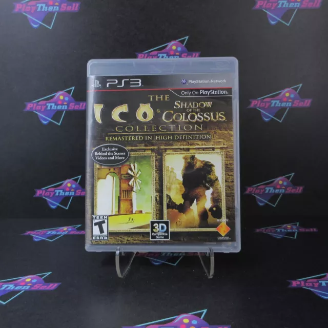 The ICO and Shadow of the Colossus Collection PS3 Playstation 3 - Complete CIB