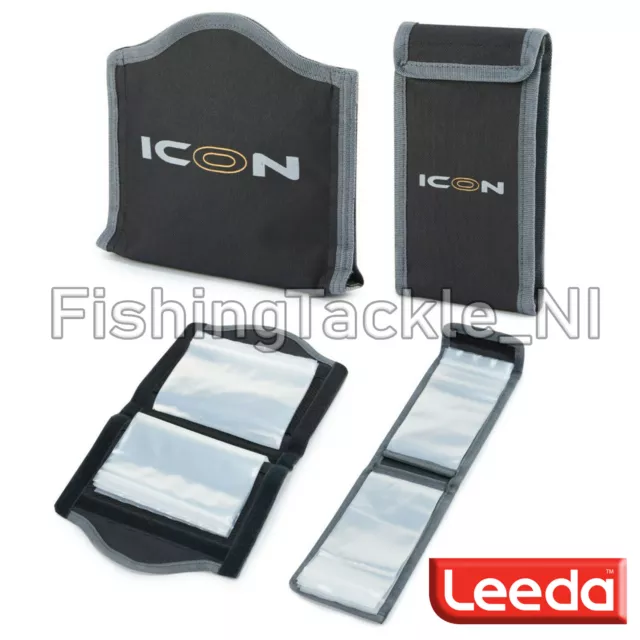 Leeda ICON Rig Wallet Small or Medium Sea Fishing Rigs Case No Zip