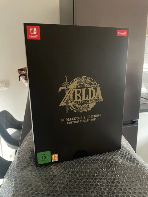 Collector Zelda Tears of the Kingdom Nintendo pour Switch 1 & 2 + Extrait Hyrule [NEUF et Scellé] - Jeux vidéo