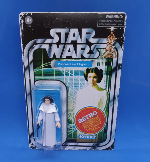 Star Wars - Retro Collection 3,75" pollici - Princess Leia Organa - IMBALLO ORIGINALE