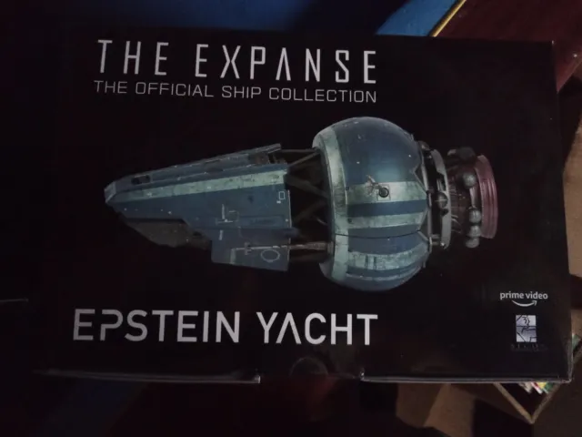 🆕Eaglemoss Official Ships Collection The Expanse Epstein Yacht Brand New In Box