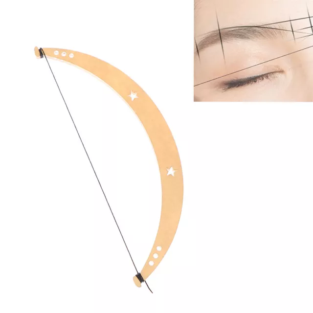 Tattoo Eyebrow Ruler Positioning Bow Semi Permanent Microblading Measuring .di