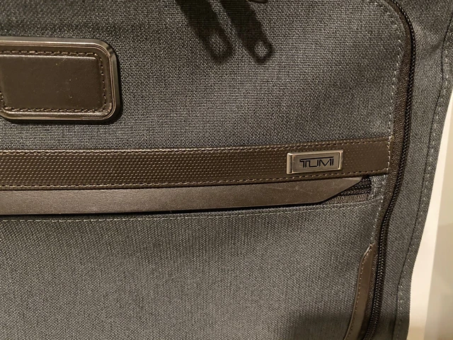 Tumi Alpha 3 Slim Deluxe Portfolio Gray/Brown - 2603110AT3 3