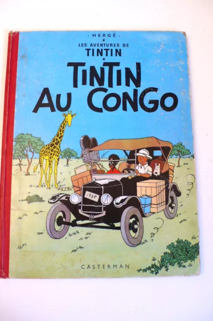 Tintin au Congo ancienne BD - Casterman