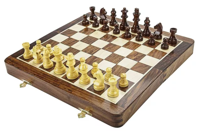 The Capablanca Chess Burmese Rosewood Edition - Reykjavik II Series Chess  Set, Board and Box Combination