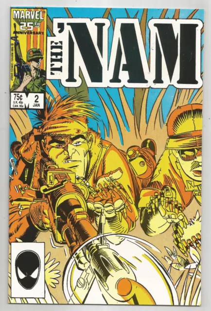 The 'Nam # 2 * Doug Murray * Michael Golden * Marvel Comics * 1986 * Near Mint