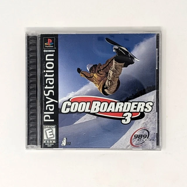 Cool Boarders 3 Sur PS1 – Complet + Boîtier Protection – PAL FR – Très Bon état