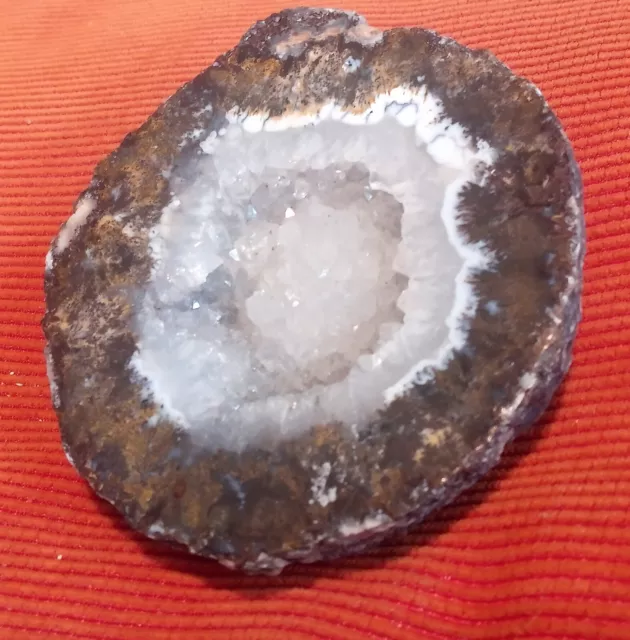 QUARZGEODE, Mineralien, Las Gojas, Mexiko, 9*8,5*5cm, 361g